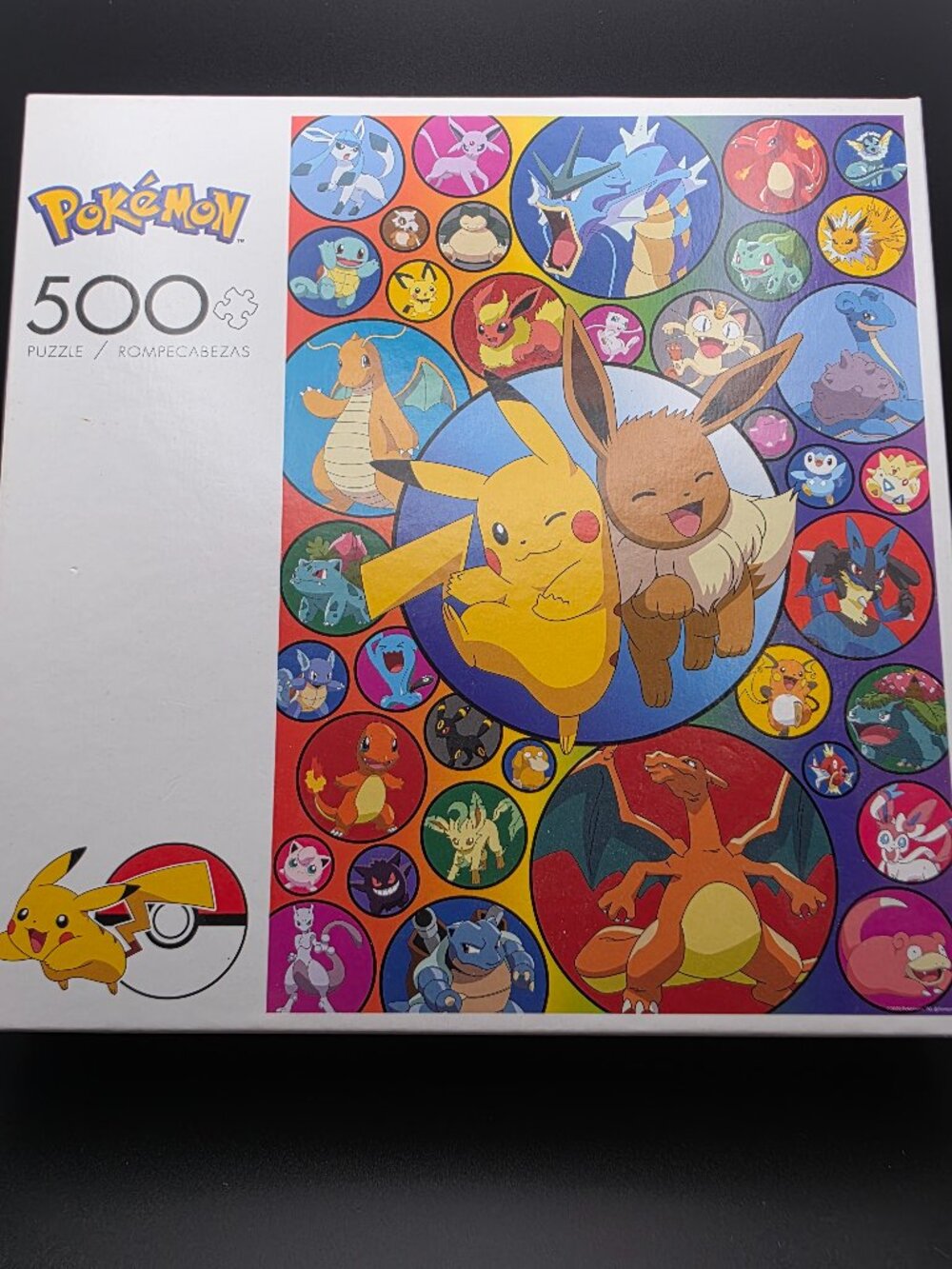 500 Piece Pokemon Puzzle Pikachu & Eevee